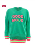 Zwillingsherz Sweatshirt 💕 " Good Mood "